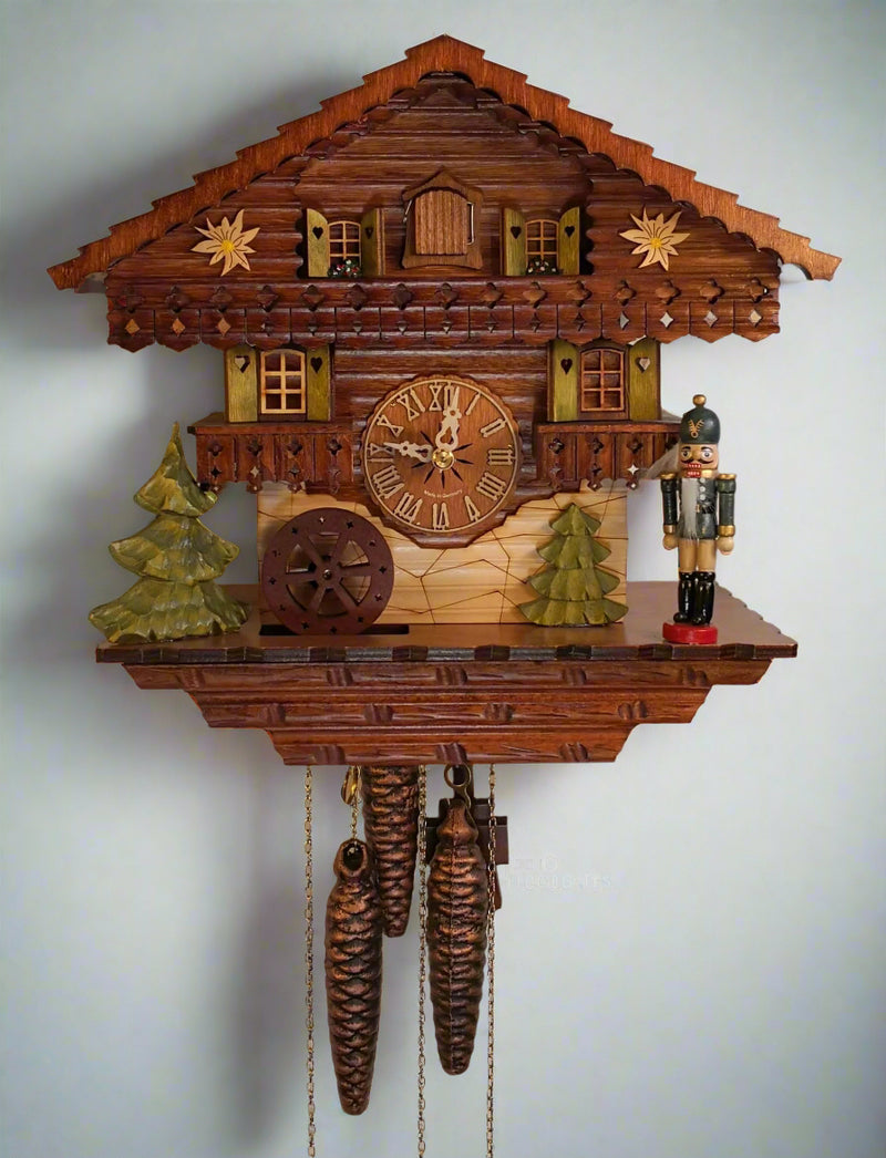 Nutcracker cuckoo clock